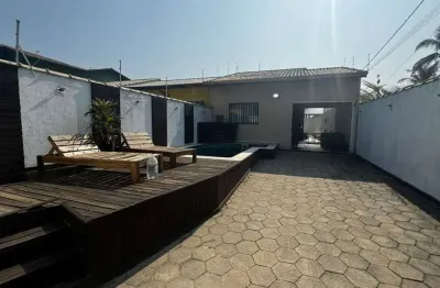 Casa para venda em itanhaém, califórnia, 2 dormitórios, 1 suíte, 1 banheiro, 2 vagas