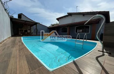 Casa para Venda em Itanhaém, Gaivotas, 3 dormitórios, 1 suíte, 1 banheiro, 5 vagas