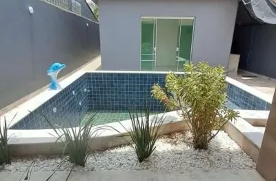 Casa para venda em itanhaém, são marcos, 3 dormitórios, 2 suítes, 1 banheiro, 2 vagas