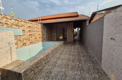 Casa para venda em itanhaém, jardim são fernando, 2 dormitórios, 1 suíte, 1 banheiro, 2 vagas