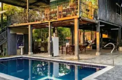 Chácara para venda em itanhaém, gaivotas, 2 dormitórios, 1 suíte, 2 banheiros, 7 vagas