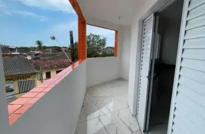 Apartamento para venda em itanhaém, gaivotas, 2 dormitórios, 1 banheiro, 1 vaga