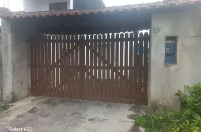 Casa para venda em itanhaém, gaivotas, 1 dormitório, 1 banheiro, 2 vagas