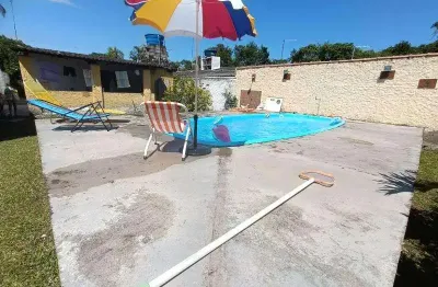 Chácara para venda em itanhaém, chácara glória, 3 dormitórios, 1 suíte, 1 banheiro, 10 vagas