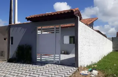Casa para venda em itanhaém, 2 dormitórios, 1 suíte, 1 banheiro, 1 vaga
