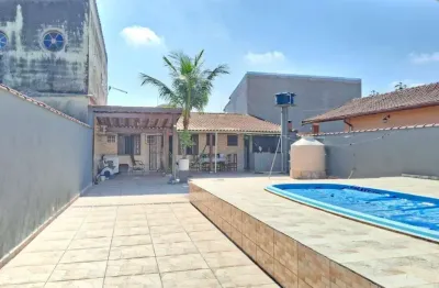 Casa para venda em itanhaém, luiza mar mirim, 2 dormitórios, 1 suíte, 1 banheiro, 5 vagas