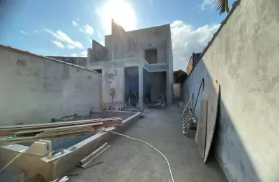 Casa para venda em itanhaém, 2 dormitórios, 2 suítes, 1 banheiro, 2 vagas