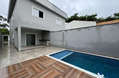 Casa para venda em itanhaém, nova itanhaém, 3 dormitórios, 1 suíte, 1 banheiro, 2 vagas