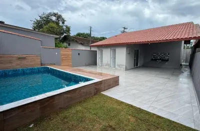 Casa para venda em itanhaém, belas artes, 2 dormitórios, 1 suíte, 1 banheiro, 3 vagas