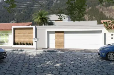 Casa para venda em itanhaém, tupy, 3 dormitórios, 1 suíte, 1 banheiro, 5 vagas