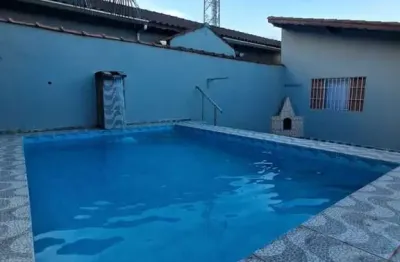 Casa para Venda em Itanhaém, Gaivotas, 4 dormitórios, 1 suíte, 1 banheiro, 2 vagas