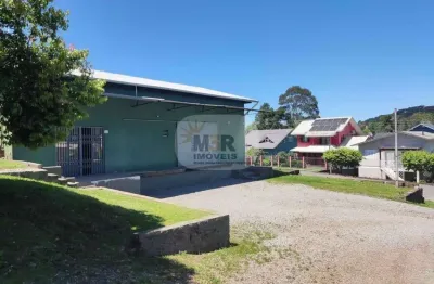 Barracão / galpão / depósito com 2 salas para alugar no recanto dos plátanos, nova petrópolis  por r$ 3.000