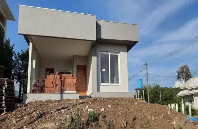 Casa com 3 quartos à venda na rua leopoldo antonio neumann, 9, linha imperial, nova petrópolis por r$ 895.000