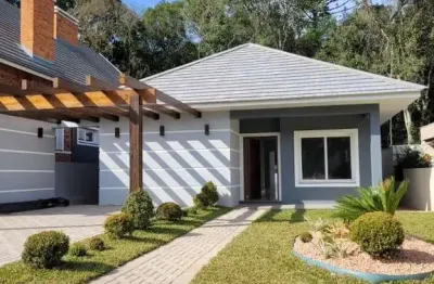 Casa com 3 quartos para alugar na rua guido theodoro hillebrand, 196, linha imperial, nova petrópolis por r$ 3.950