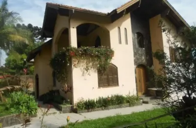 Casa com 5 quartos à venda na rua dos girassois, 17, juriti, nova petrópolis, 360 m2 por r$ 1.600.000