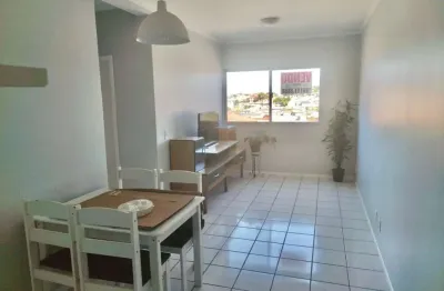 Apartamento mobiliado 02 dormitórios com 01 vaga á venda no bairro serraria em são josé - sc.