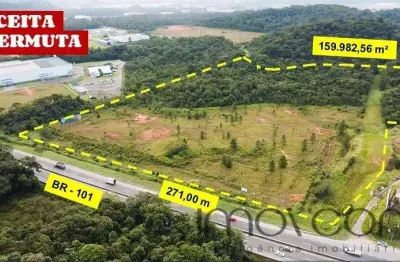 Terreno à venda na Eixo Industrial Hellmuth Miers, 10, Zona Industrial, Joinville