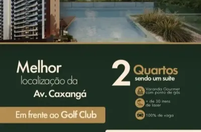 Vale caxangá golf clube - lançamento 2 quartos, elevador e lazer
