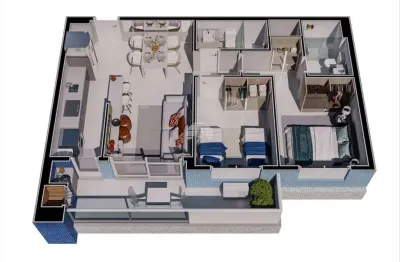 Apartamento com 3 quartos à venda na rua maringá, 1081, caiobá, matinhos, 136 m2 por r$ 1.550.000