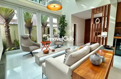 Residencial tamboré 11 - casa alto padrão com 04 amplas suítes com armários