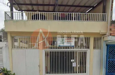Casa assobradada com salão- 2 dormitórios - jardim claudio - cotia/sp