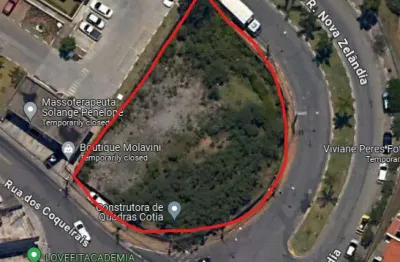 Terreno plano - 1.050m² - jd. nossa senhoras da graça - cotia/sp