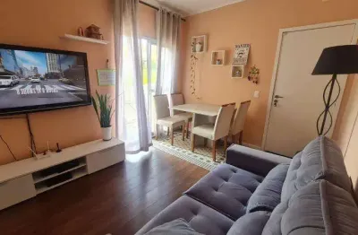 Apartamento semi mobialiado - 2 dormitório - duo residencial granja viana l - lageado - cotia