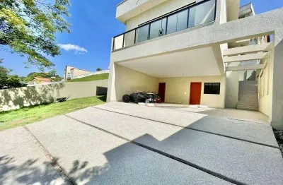Linda casa moderna nova 0km com 03 suítes sendo 01 master- condomínio reserva vale verde - cotia/sp