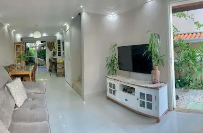 Sobrado com 2 dormitórios - condomínio residencial bosque da vila - jardim petrópolis - cotia