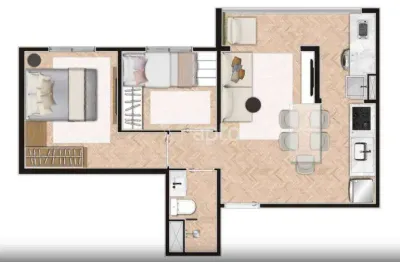 Apartamento novo 2 quartos 49m² - gran kazzas sacomã club - sacomã/sp