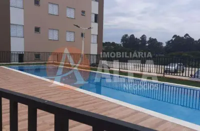 Apartamento mobiliado 02 quartos  - condomínio residencial mônaco - jardim da gloria - cotia/sp