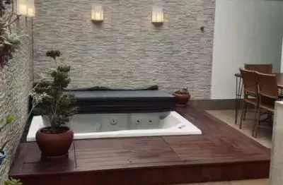 Linda casa com 03 suítes no condominio  authentiq granja viana - cotia