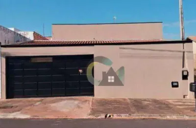 Casa com 3 dormitórios à venda, 158 m² por r$ 370.000 - mais parque - barretos/sp