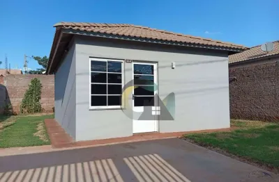 Casa com 2 dormitórios à venda por r$ 180.000 - vida nova - barretos/são paulo