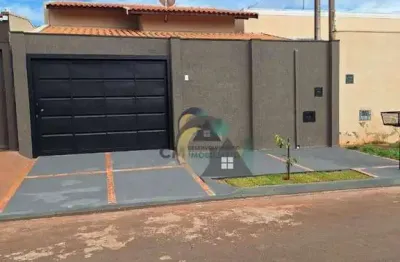 Casa com 2 dormitórios à venda, 114 m² por r$ 330.000,00 - jardim dos coqueiros - barretos/sp