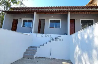 Casas geminadas independentes com 2 quartos à venda no parque nanci,  maricá rj