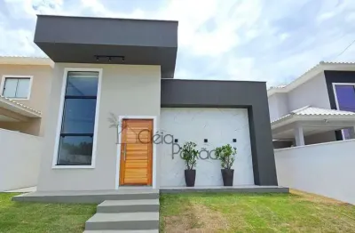 Excelente casa com 3 quartos à venda em condomínio fechado,  maricá rj.