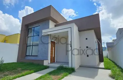 Linda casa com 3 quartos à venda em condomínio fechado,  maricá rj.