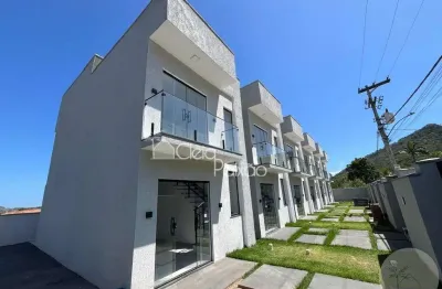 Ótimas casas dúplex com dois quartos à venda em inoã, maricá rj.