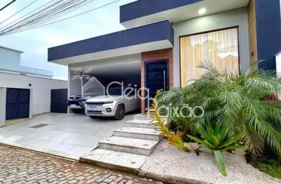 Belíssima casa com 3 quartos à venda em condomínio fechado, maricá rj.