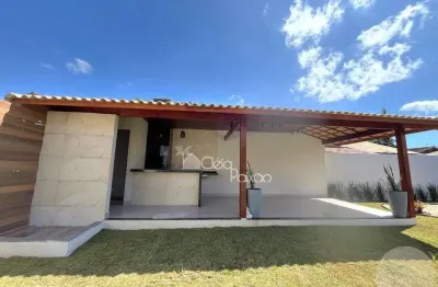 Ótima casa com 3 quartos à venda em condomínio fechado, maricá rj.