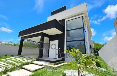 Casa espetacular no residencial jardim ubá em maricá com 3 quartos com 3 suítes