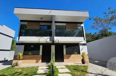 Ótimas casas dúplex com dois quartos à venda em inoã,  maricá rj.