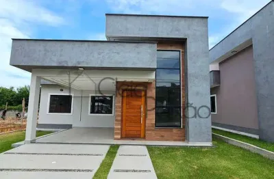 Ótima casa com 3 quartos à venda em condomínio fechado,  maricá rj.