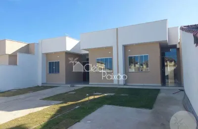 Casas geminadas com dois quartos à venda no parque nanci, maricá rj.