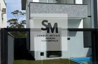 Casa com 3 quartos à venda na servidão maria tomasia cabral, ingleses do rio vermelho, florianópolis por r$ 900.000