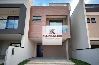 Sobrado com 3 dormitórios à venda, 202 m² por r$ 990.000,00 - costeira - são josé dos pinhais/pr