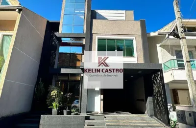 Sobrado com 4 dormitórios à venda, 254 m² por r$ 2.100.000,00 - braga - são josé dos pinhais/pr