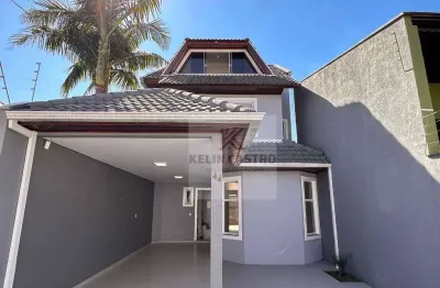 Sobrado com 4 dormitórios à venda, 128 m² por r$ 870.000,00 - aristocrata - são josé dos pinhais/pr