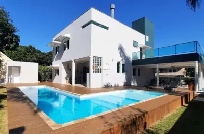 Casa em condomínio fechado com 3 quartos à venda na rodovia doutor antônio luiz moura gonzaga, 383, rio tavares, florianópolis por r$ 5.850.000